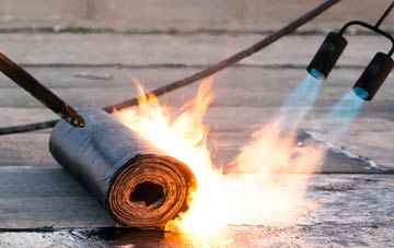 Battlies Green asphalt flat roofing repairs