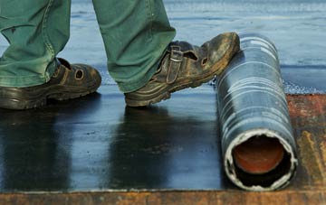 types of Battlies Green felt roof